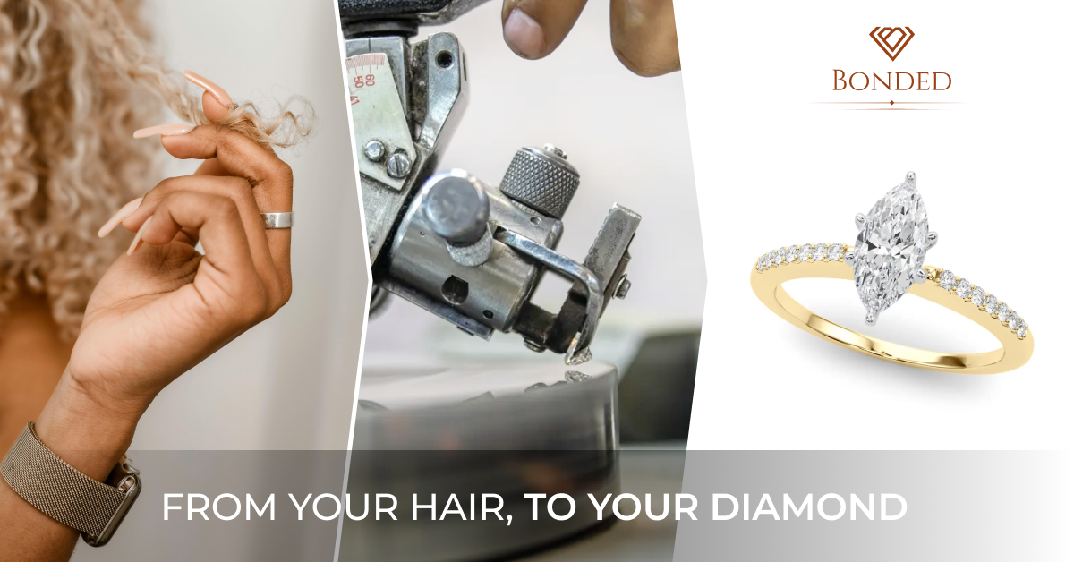 Bonded Diamond collage ad landscape